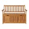 Alaterre Furniture Londonderry 47"WAcacia Wood Outdoor Storage Bench ANLD01ANO - alternate 9
